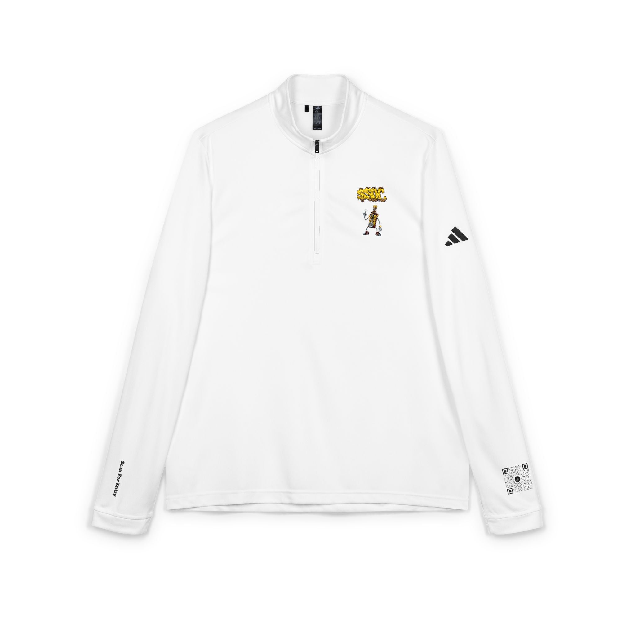 adidas® Quarter-Zip Pullover (Embroidery)