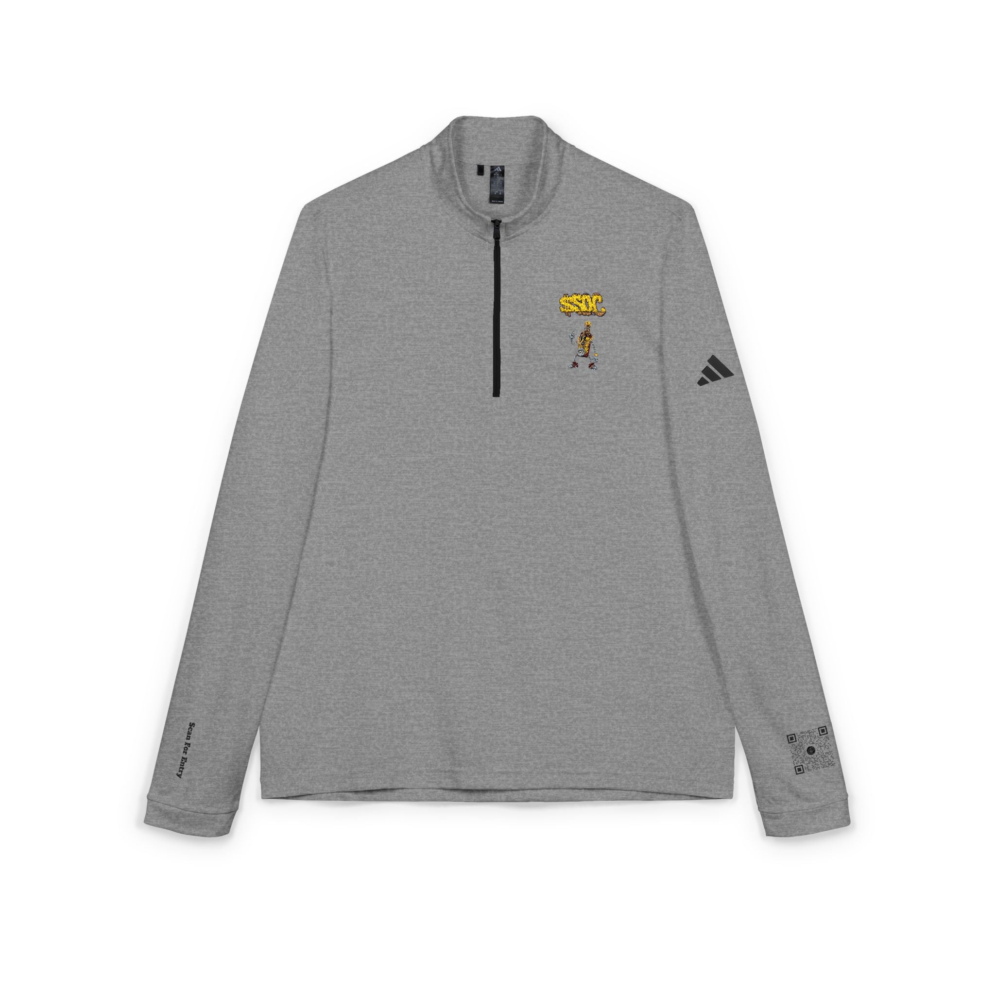adidas® Quarter-Zip Pullover (Embroidery)